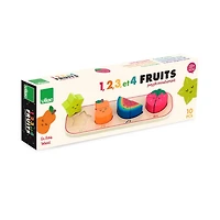 1,2,3 And 4 Fruits