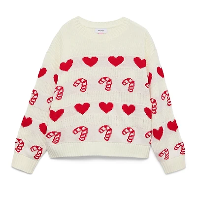 Candy Hearts Pullover 8-14