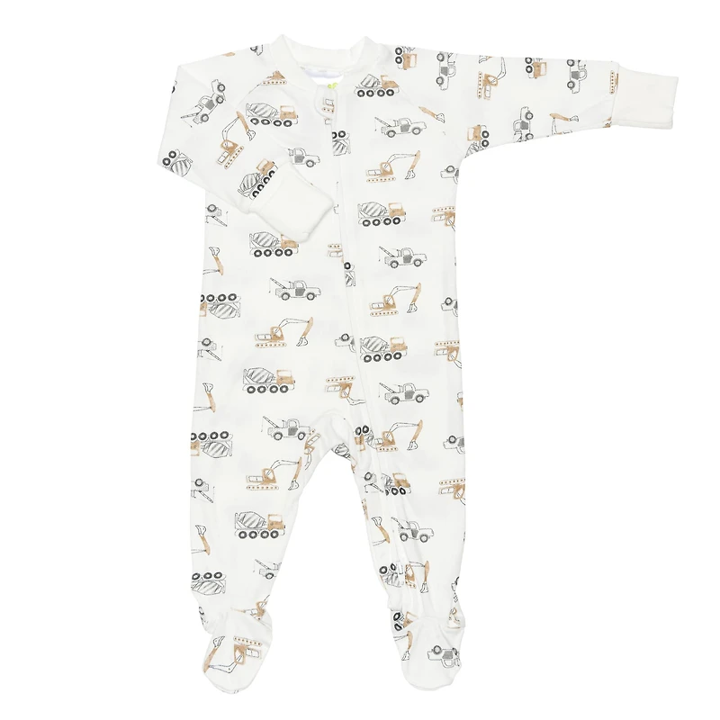 Pyjama Bambou Construction 0-18mois