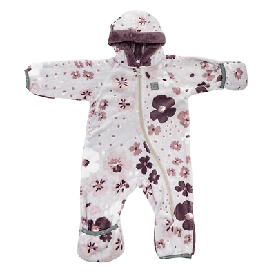 One Piece Plush Flowers 3-12 months