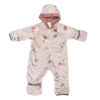 One-Piece Flower Plush Set 3-12 months