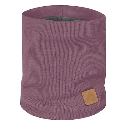 Plum Knitted Neck Warmer 2-6 years
