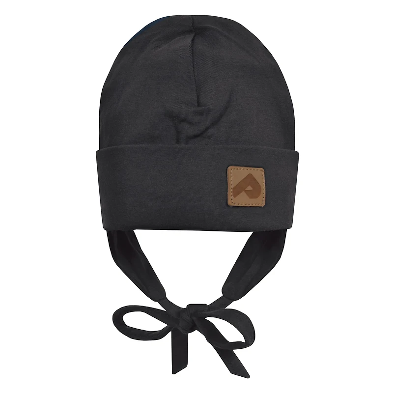 Mid-Season Black Beanie 0-6 years