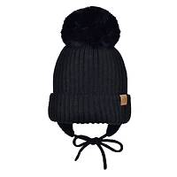 Black Knitted Hat 0-24 months