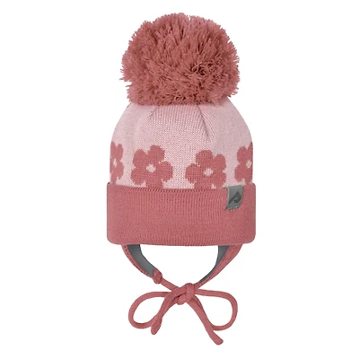 Tuque Tricot Fleurs 0-24mois