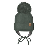 Green Knit Hat 2-6 years