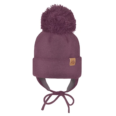 Removable Pompom Beanie 0-24m