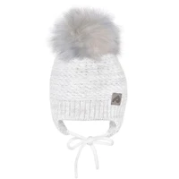 Tuque Hiver Gris Pale 2-6ans