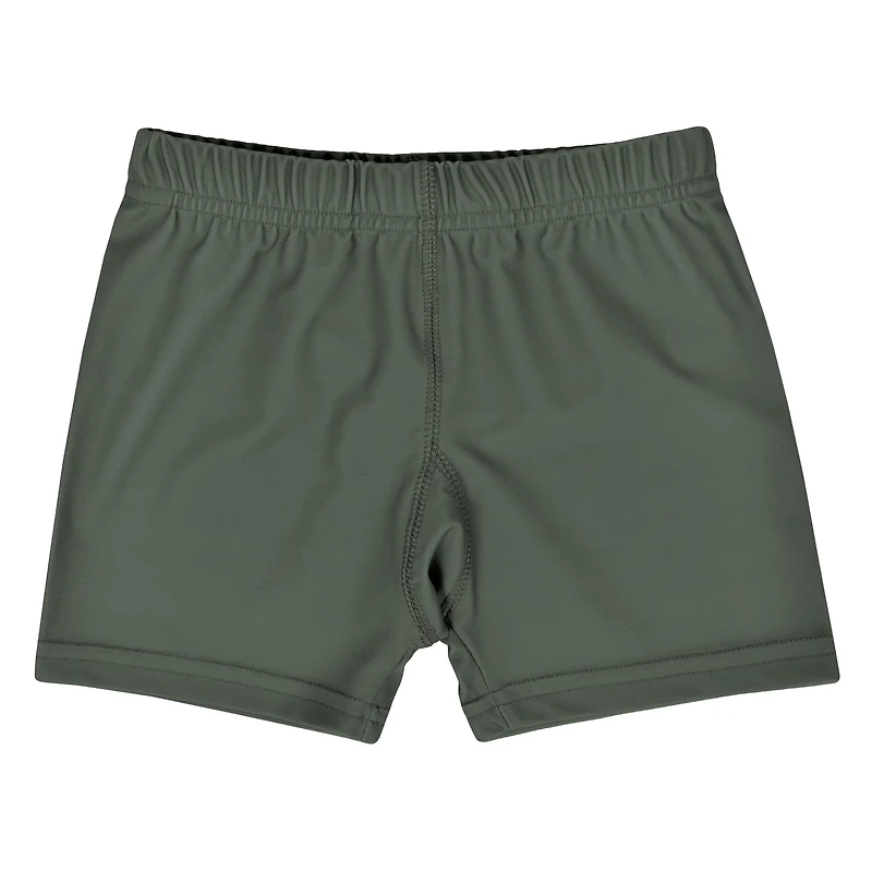 Short Maillot Vert 2-6ans
