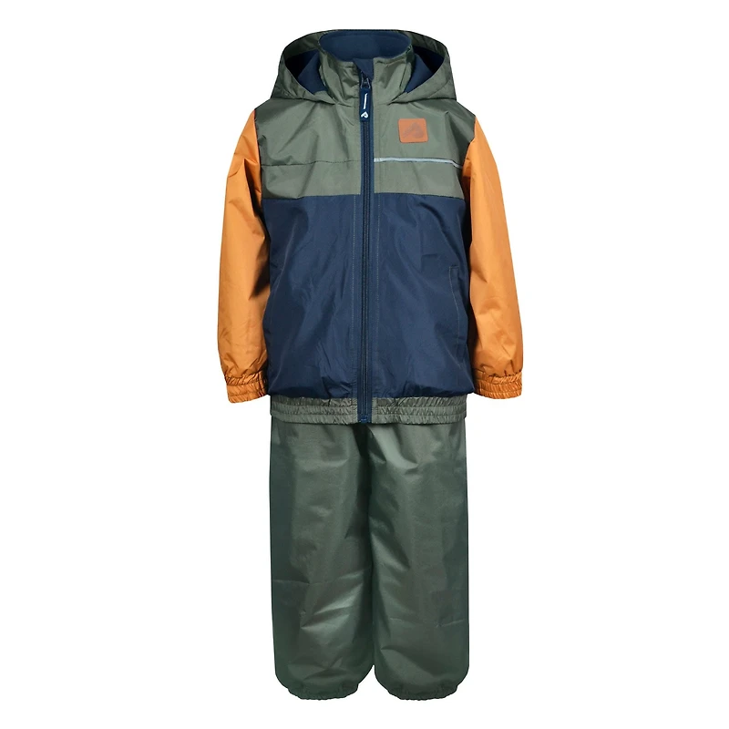 Ensemble Extérieur 2 Pièces Colorblock 3-6ans