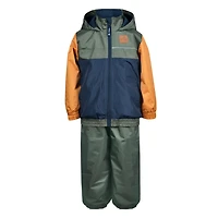 Ensemble Extérieur 2 Pièces Colorblock 3-6ans