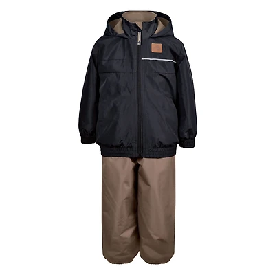 Ensemble Extérieur 2 Pièces Noir 12-24mois