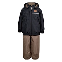 Ensemble Extérieur 2 Pièces Noir 12-24mois