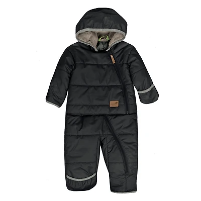 Habit de Neige Une Pièce Noir 9-24mois
