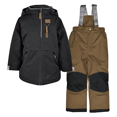 Habit de Neige Deux Piècess Noire 2-6ans