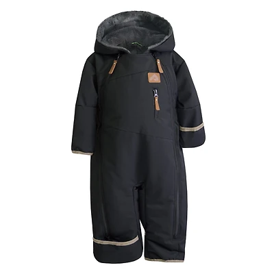 Habit de Neige Une Piècee Noir 9-24mois