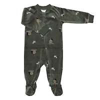 Pyjama Velours Foret 0-24mois