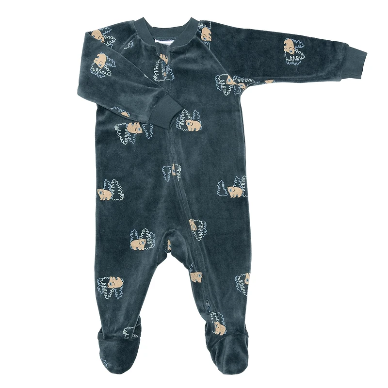 Pyjama Velours Ours 0-24mois