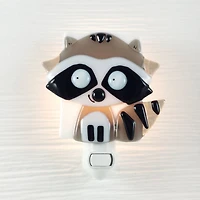 Glass Nightlight - Gaston Gray Racoon
