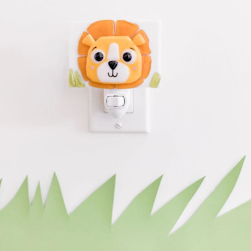 Glass Nightlight - Marcus The Lion
