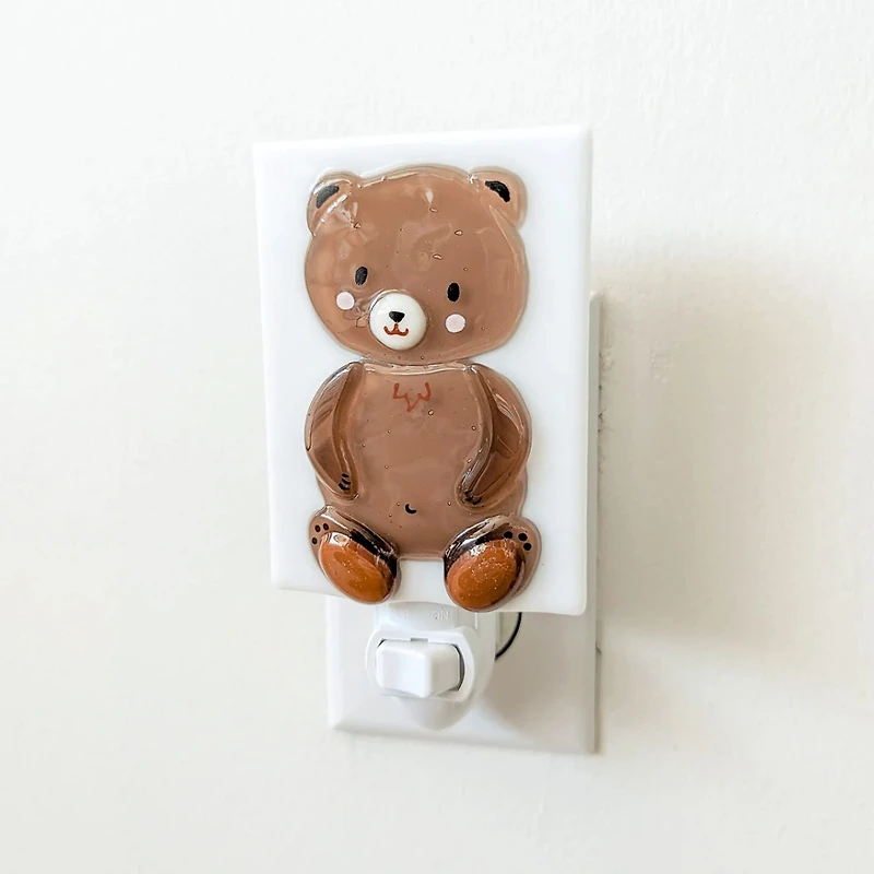 Glass Nightlight-Ourson