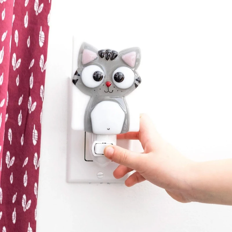 Glass Nightlight - Ferguson Cat 