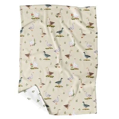 Petite Couverture Minky - Les Placoteuses de l'Étang