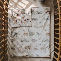 Petite Couverture Minky - Jurassique