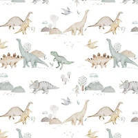 Petite Couverture Minky - Jurassique