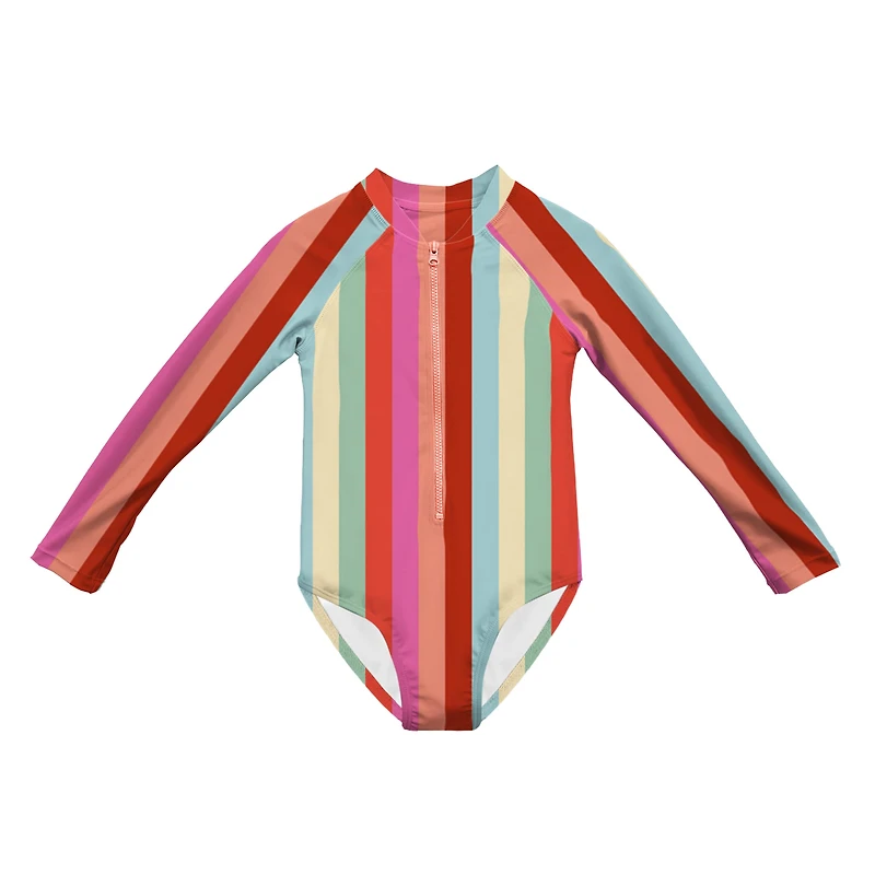 Striped Swimsuit 2-12y