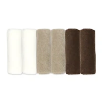 Washcloths (6)bamboo Oxford