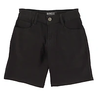 Black Denim Shorts Large 10-16 y