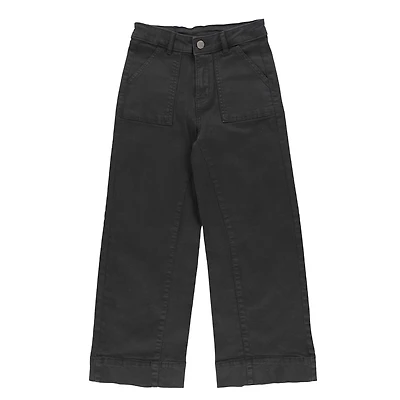Black Twill Pant 2-8