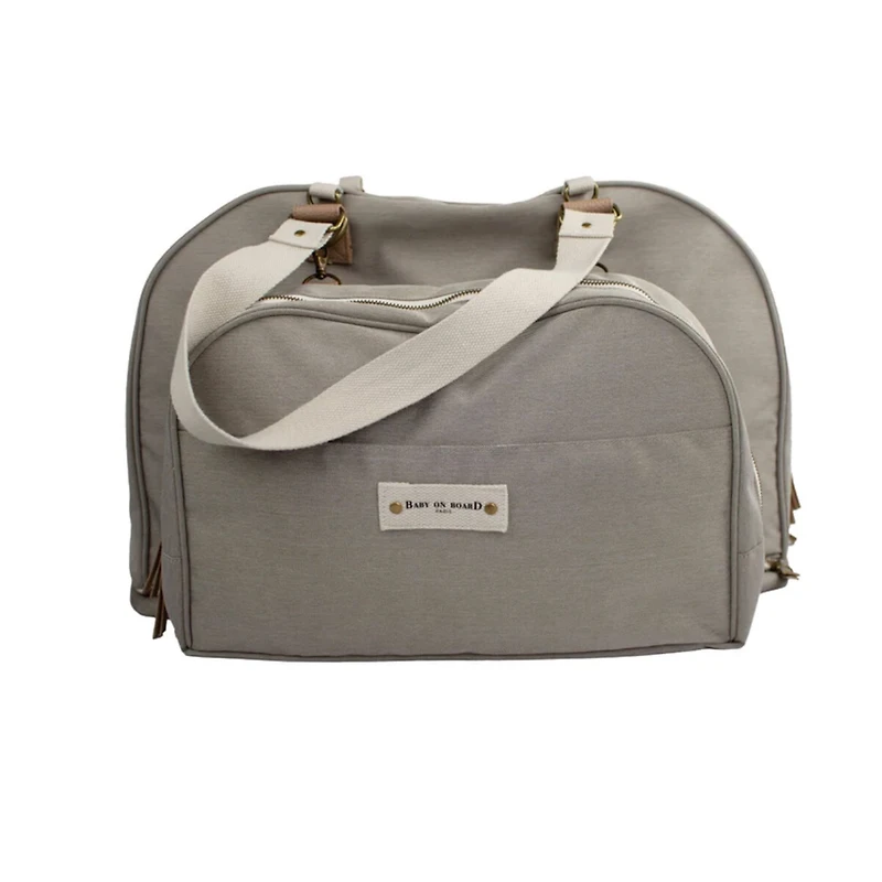 Juliette Diaper Bag - Grey