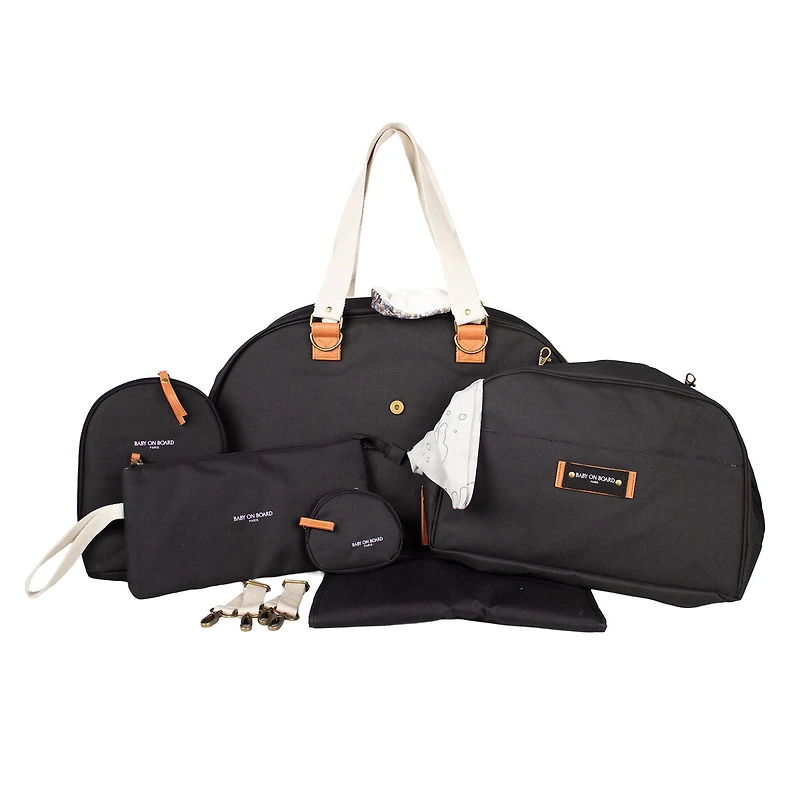 Juliette Diaper Bag - Black