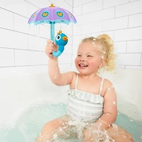 Jouet de Bain Parapluie Paon Mauve