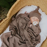 Chocolat- Newborn Hat 0-3months