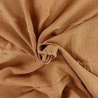 Reversible Muslin Waffle Blanket - Brown / White