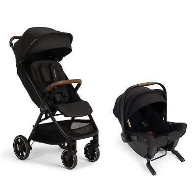 Combo Poussette TRVL LX + Siège d’auto URBN - Caviar