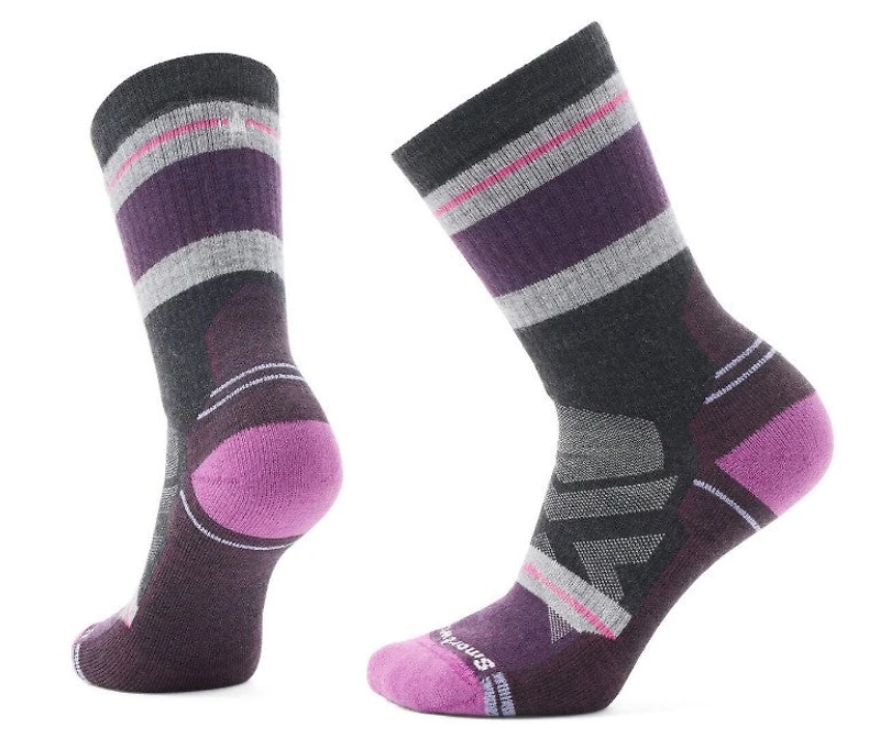 W Hike Full Cushion Saturnsphere Crew Socks Charcoal