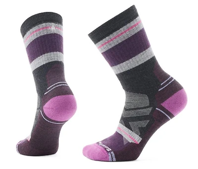 W Hike Full Cushion Saturnsphere Crew Socks Charcoal