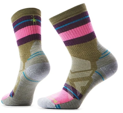 W Hike Full Cushion Saturnsphere Crew Socks Winter Moss