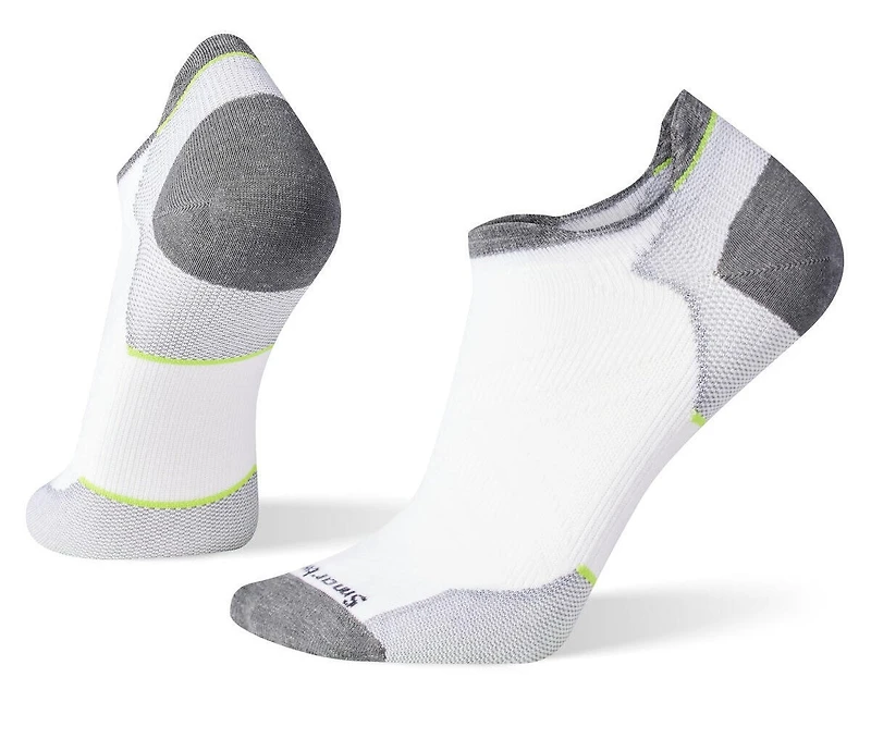 Run Zero Cushion Low Ankle Socks White