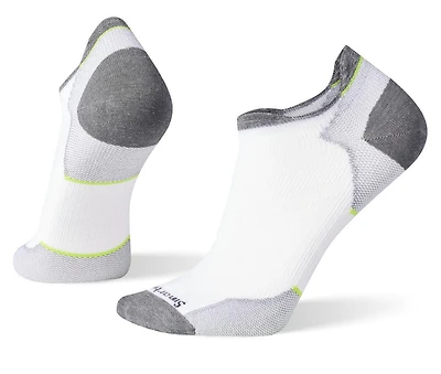 Run Zero Cushion Low Ankle Socks White