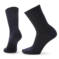 Everyday Cable Crew Socks Deep Navy Heather