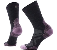 Women's Hike Targeted Cushion Crew Socks Charcoal
