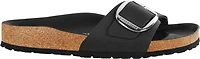 Madrid Big Buckle Black -narrow