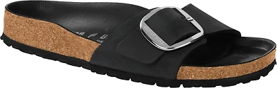 Madrid Big Buckle Black -narrow