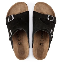 Zurich Black Suede -narrow