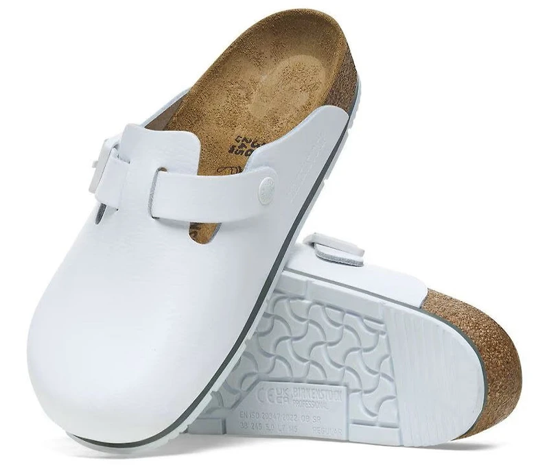 Boston Pro WHT Leather Reg